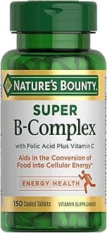 Super B Complex w/Folic Acid plus Vitamin C, 150 Tablets