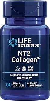 NT2 Collagen™, Joint Health Supplement for Joint Comfort & Mobility, Gluten-Free, Non-GMO, 1 Daily, 60 Small Capsules