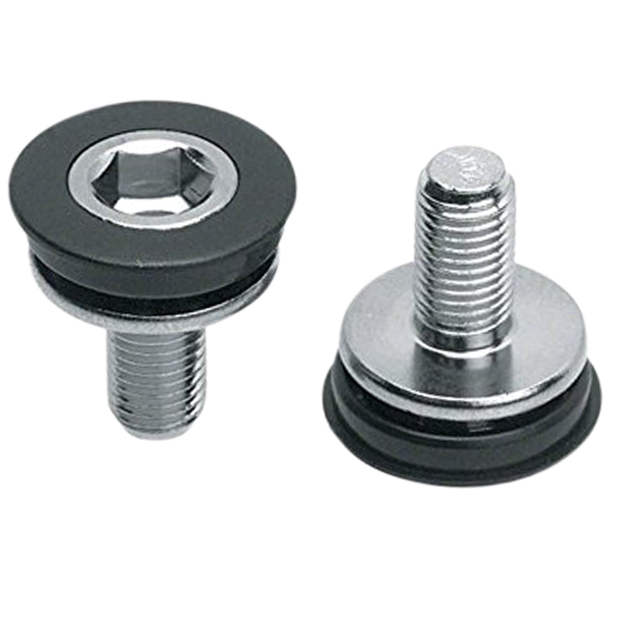Forest Bykes 8mm Hex Crank arm Fixing Bolt with Caps for Bicycle Crank Arms - Fits Many Cranksets Made by FSA Suntour Prowheel and Many More