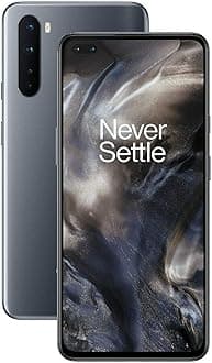 OnePlus Nord 5G AC2003 Dual SIM 128GB + 8GB RAM (GSM Only | No CDMA) Factory Unlocked 5G Smartphone (Gray Onyx) - International Version