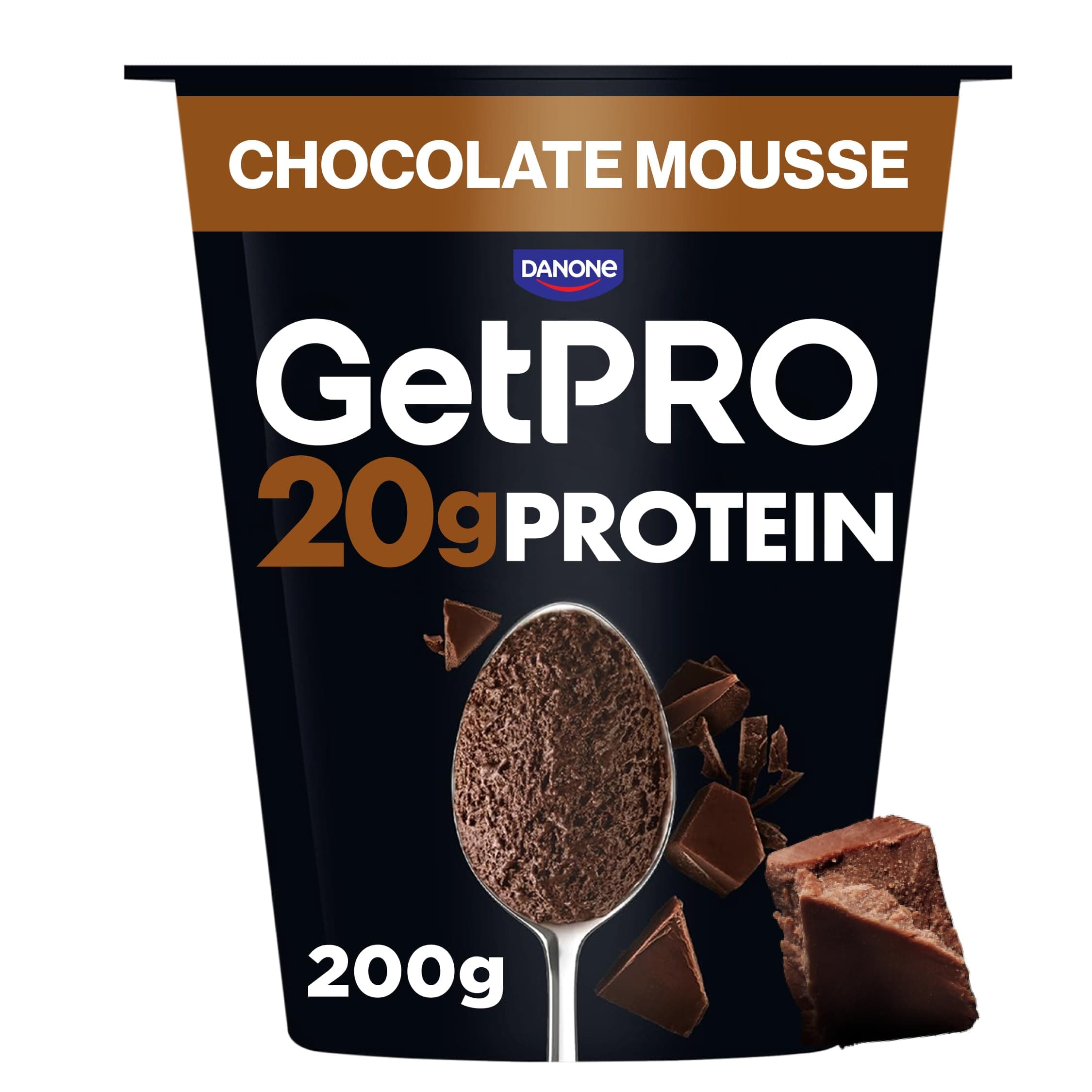 GetPro Dark Chocolate High Protein Mousse 200g