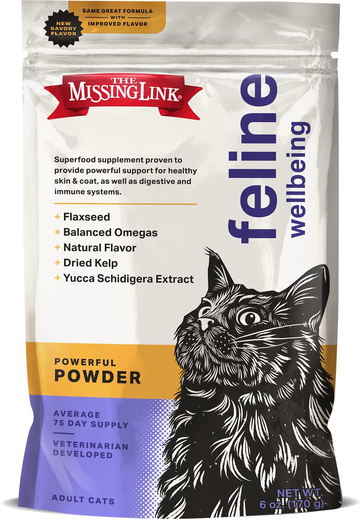 The Missing Link Cat Supplement - Ultimate Feline Formula 6 oz