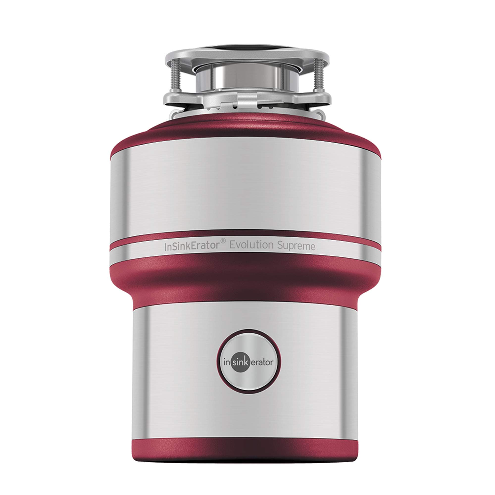 InSinkErator Evolution 200 S Food Waste Disposal Unit, Red, 33 x 23.4 x 33 cm