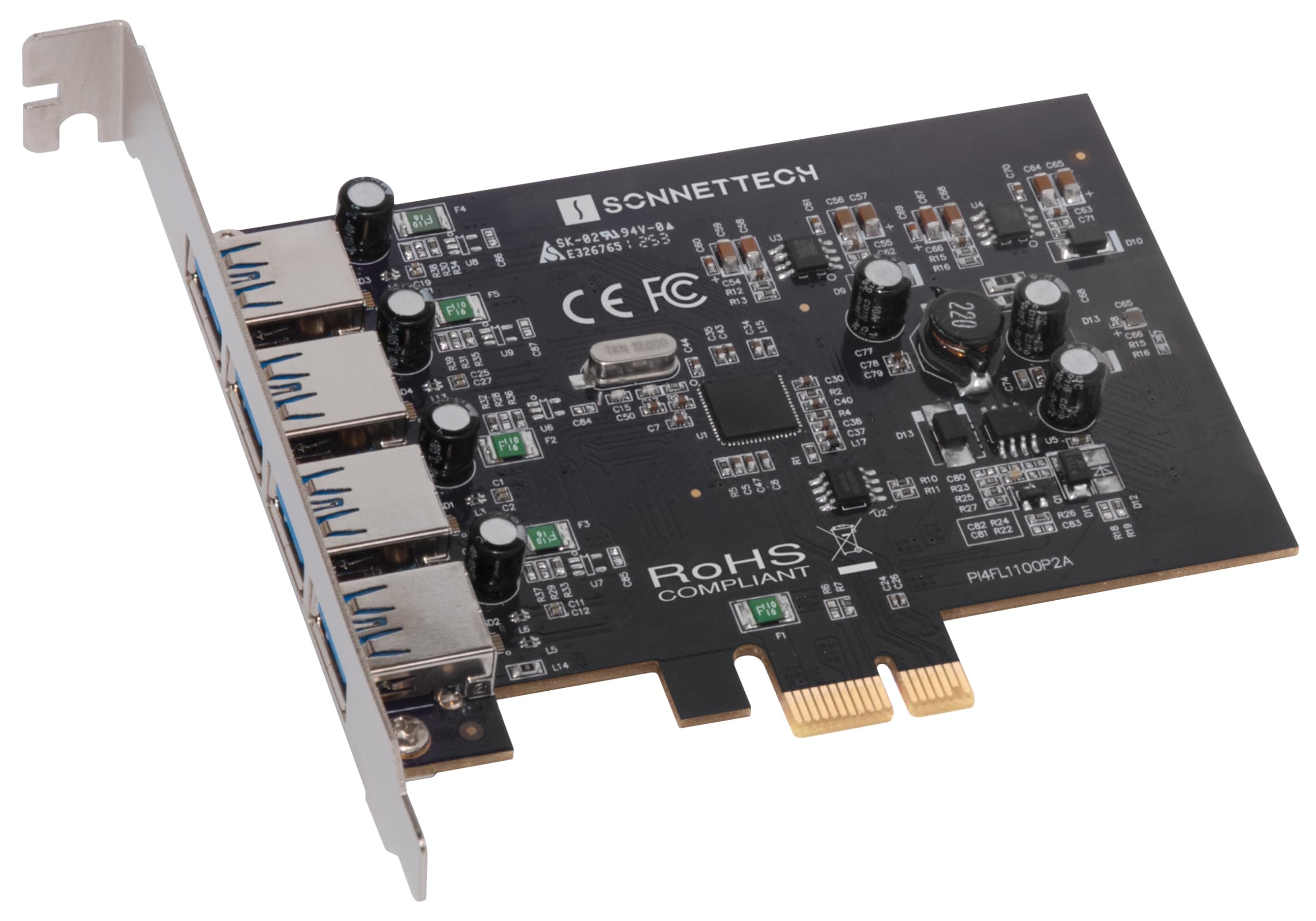 Sonnet Technologies USB3-4PM-E Allegro PCI-e Card (4-Port, Allegro Type A USB 3.2 4-PORT)