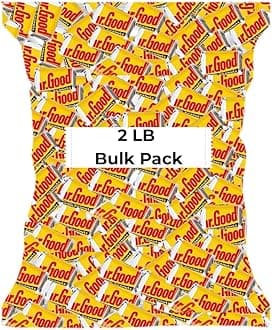Mr Good bar Mini Candy 2lb Bag - Individually wrapped Snack-Sized Chocolate Bars bulk are great for Snacking, Pinata, Celebrations, Gifting & More!