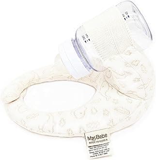 My BebeBaby Self Feeding Cushion, Baby Self Feeding Pillow, Breast Feeding Pillow, Baby Feeding Bottle Holder, Baby Organic Cotton