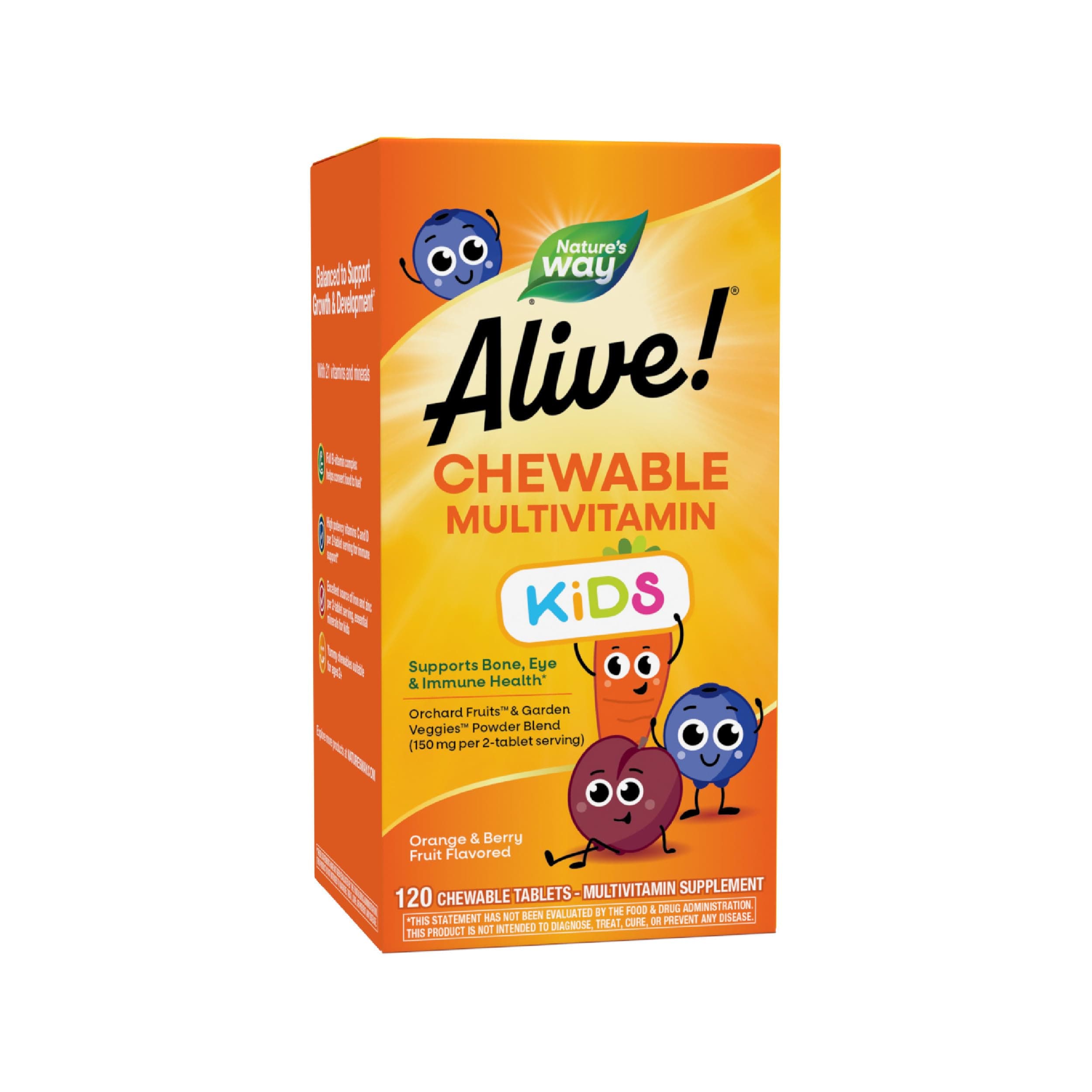 Alive! Kids Chewable Multivitamin