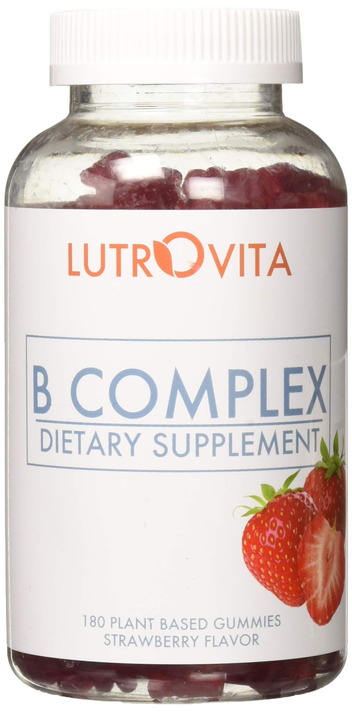 B Complex Gummy, Strawberry, 180 Count