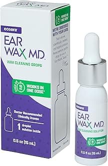 Ear Wax MD - Fast-Acting Removal Drops | Breaks Down & Dissolves Ear Wax in 1 Treatment | Clinically Proven | Gentle & Safe | 15mL