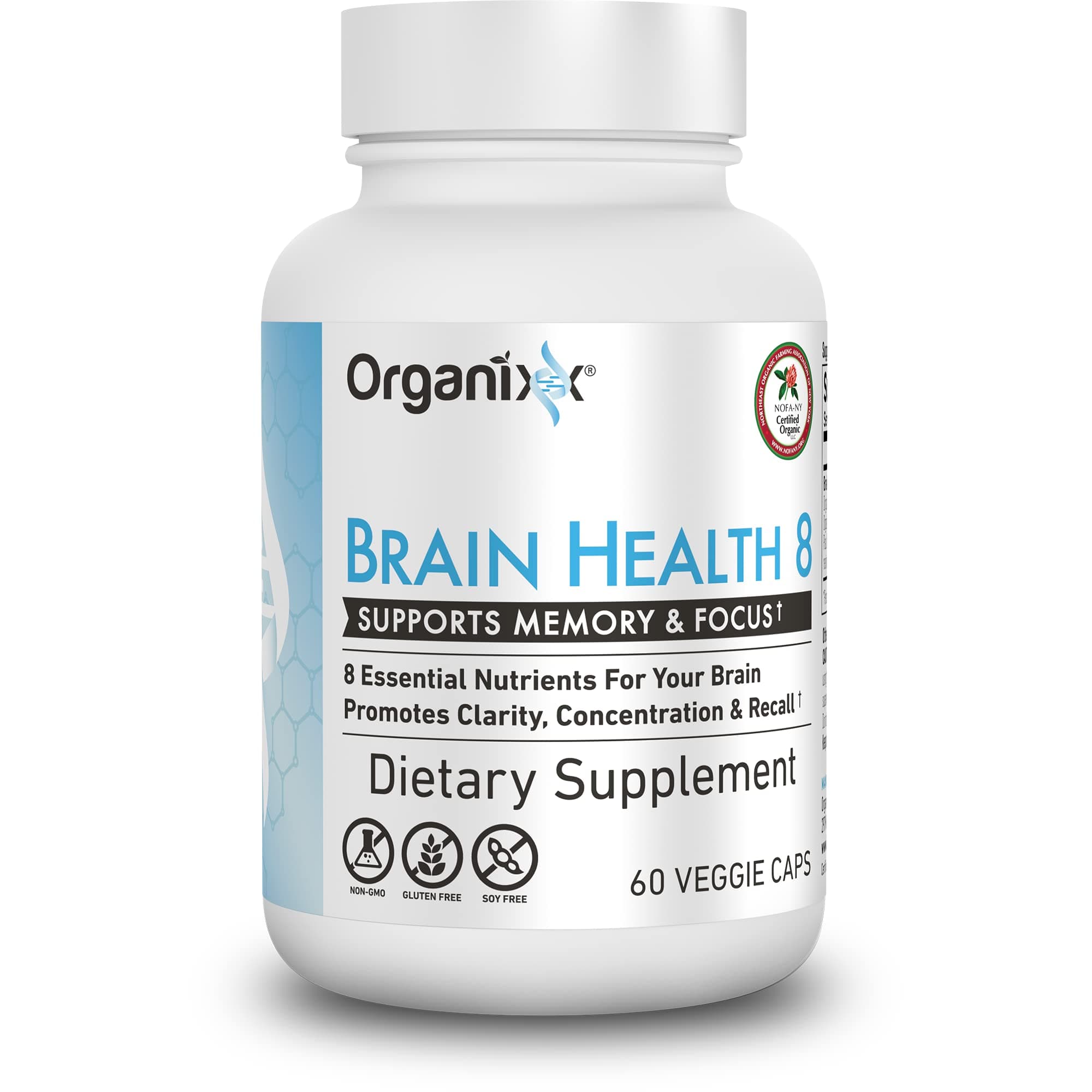 Ageless Brain- Powerful Brain Health Support - 60 Capsules - Boost Memory Power, Clarity And Focus, Re-Energize Brain Cells, Promote A Balanced Mood