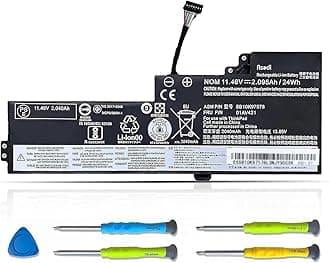 ASODI 01AV421 01AV419 T470 T480 Laptop Battery for Lenovo ThinkPad A475 A485 TP25 Series 01AV420 01AV489 SB10K97576 SB10K97577 SB10K97578 Internal Battery 11.46V 24Wh/2095mAh