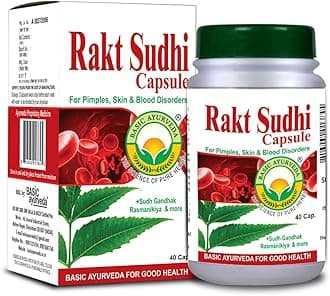 Basic Ayurveda Rakt Sudhi 40 Capsule |