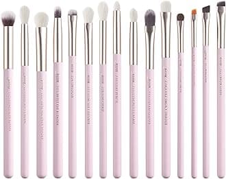 Jessup 15Pcs Bride Blushing Professional Makeup Brush Set Makeup Kit EyeLiner Brushes Eyeshadow Eye Makeup Brushes T294