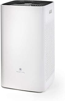 Medify Air MA-112 V2.0 Air Purifier with H13 HEPA Filter - a Higher Grade of HEPA | Covers 2,400 sq ft - Allergies, Smog, Odors, Smoke, Pets Dander, Dust | Dual Intake with 2 Filters | White, 1-Pack