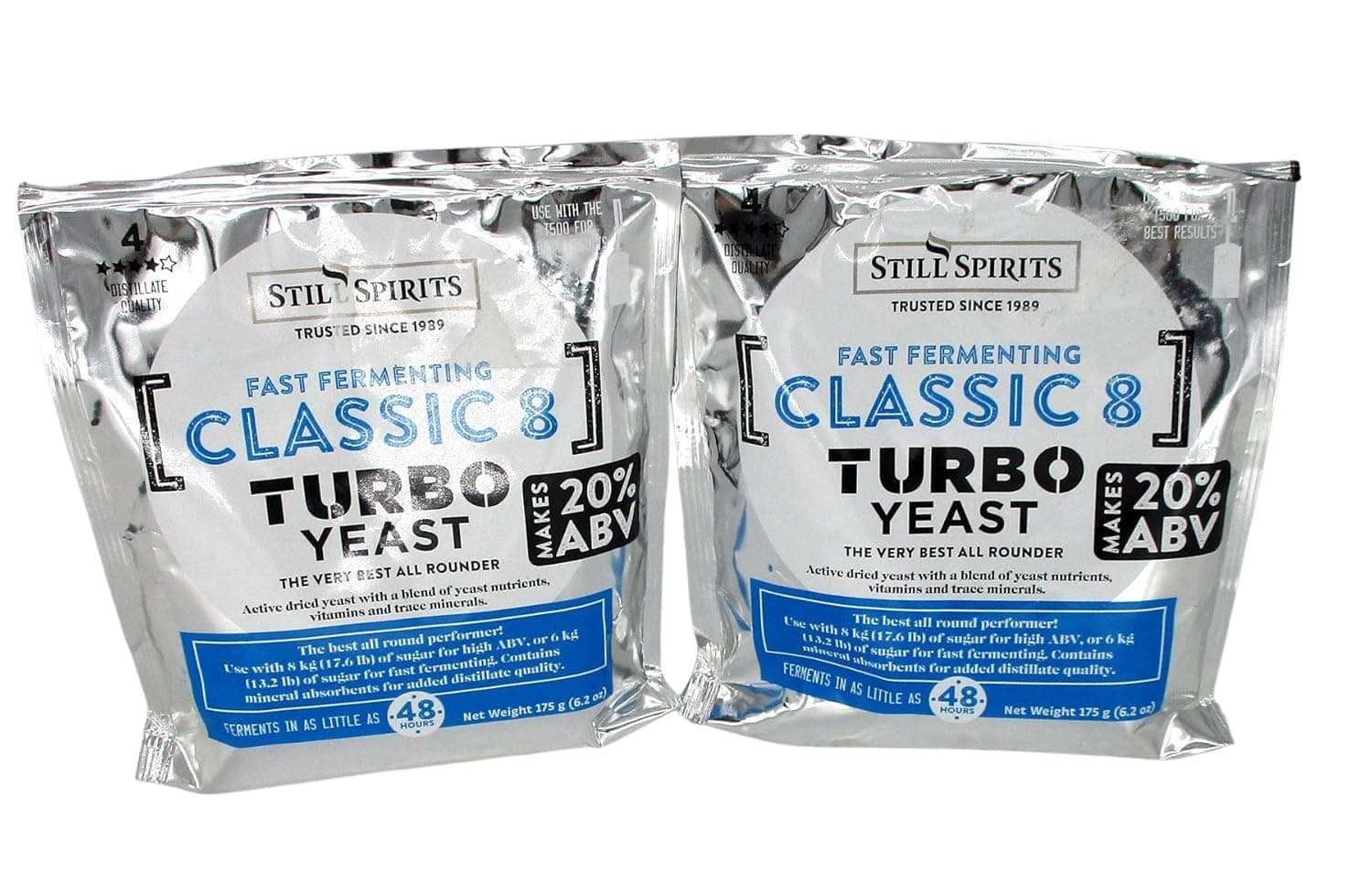 Still Spirits Classic Turbo Yeast- 2 pack