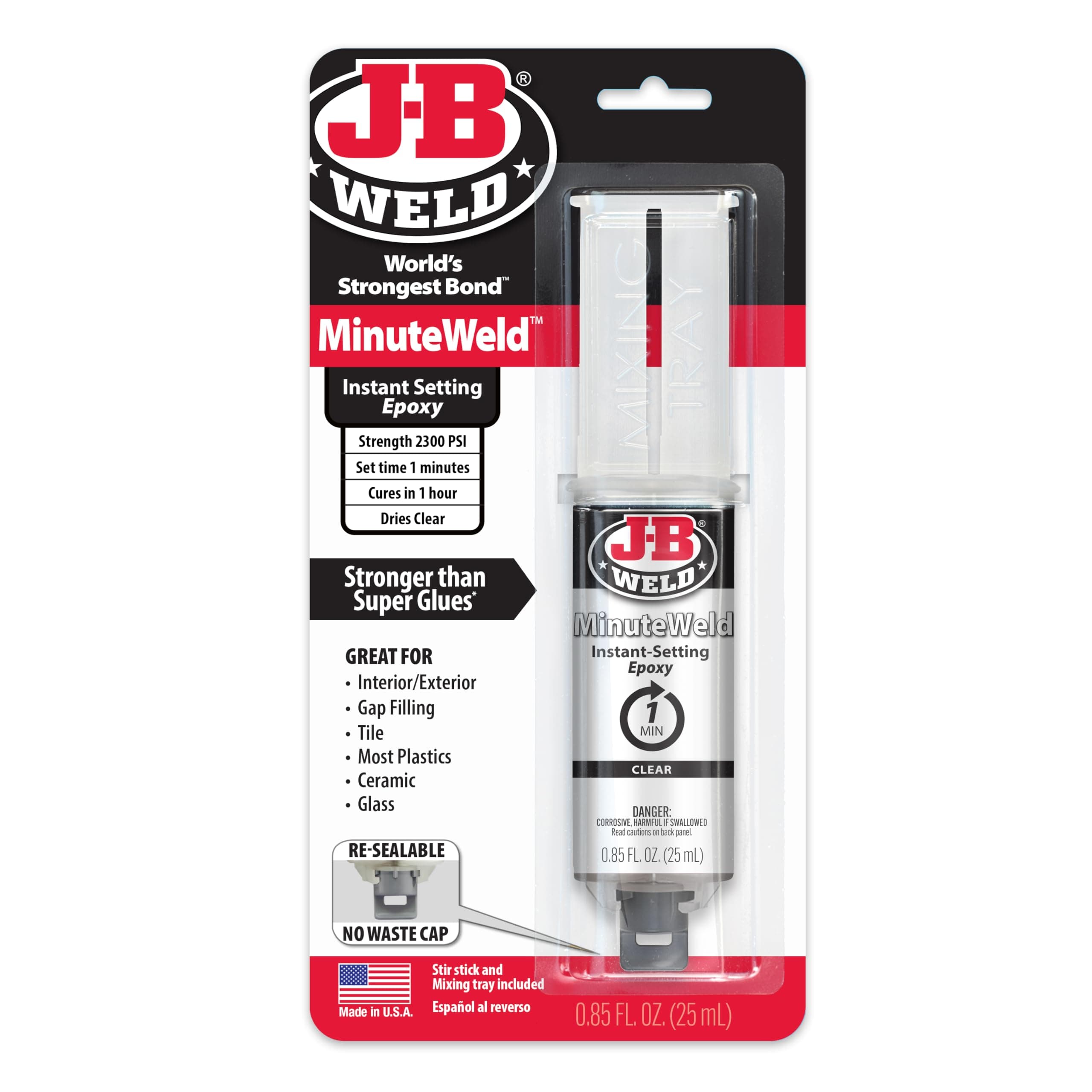 J-B Weld MinuteWeld