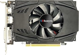RX 550 4GB Gaming Graphics Card GDDR5 128-Bit PCIe 3.0 x8 Powered DisplayPort, HDMI and DVI Outputs
