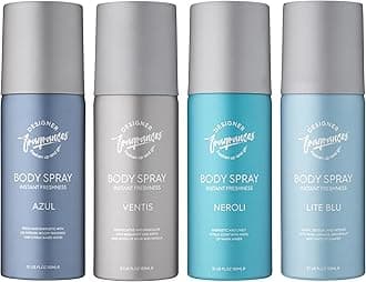 4 Pack Mixed Bundle Men's Body Spray Deodorant Cans - For Instant Freshness on The Go - Long Lasting Smell - Great Male Gift Sets - 150ml