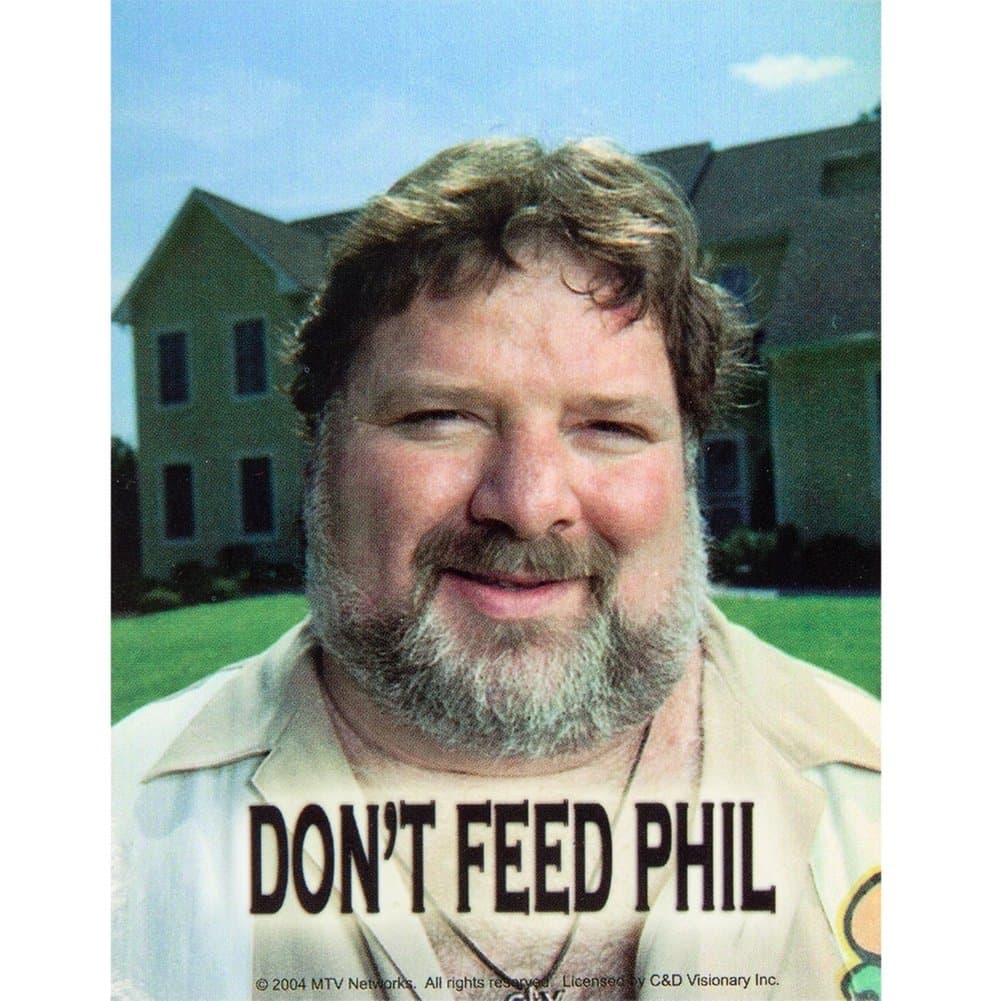 Viva La Bam - Dont Feed Phil Decal