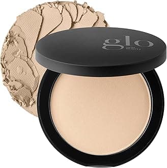 Glo Skin Beauty Pressed Base Powder Foundation - Flexible, Weightless Makeup for Longwearing Flawless Coverage and a Radiant Natural, Second-Skin Finish (Natural Fair)