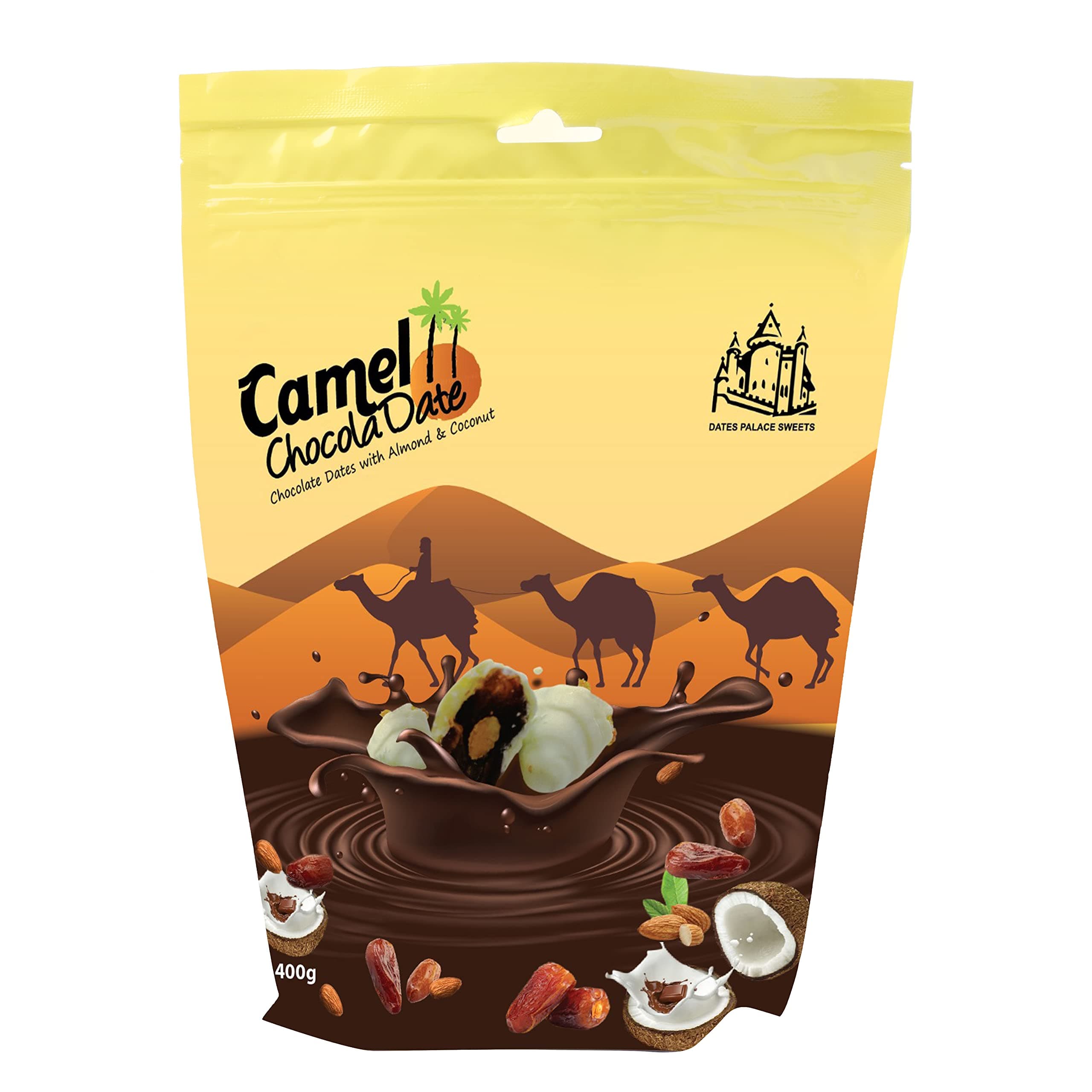 Dates Palace Sweets Camel Chocolate Dates 400gm