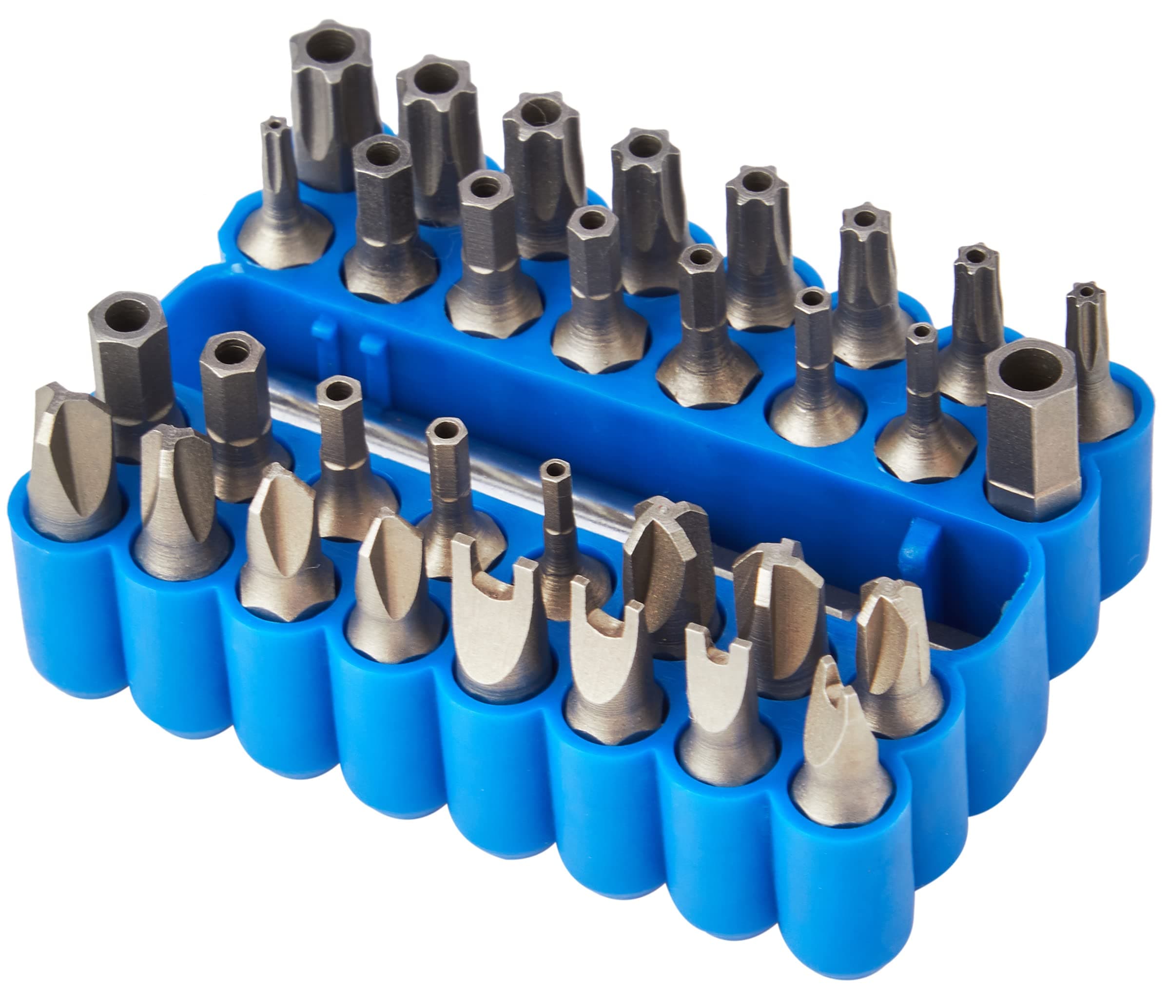 Draper 33 Piece Security Bit Set | 1/4" Metric Screwdriver Kit | 25mm Precision Hand Tools Accessories | Heavy-Duty Storage Case | 82406