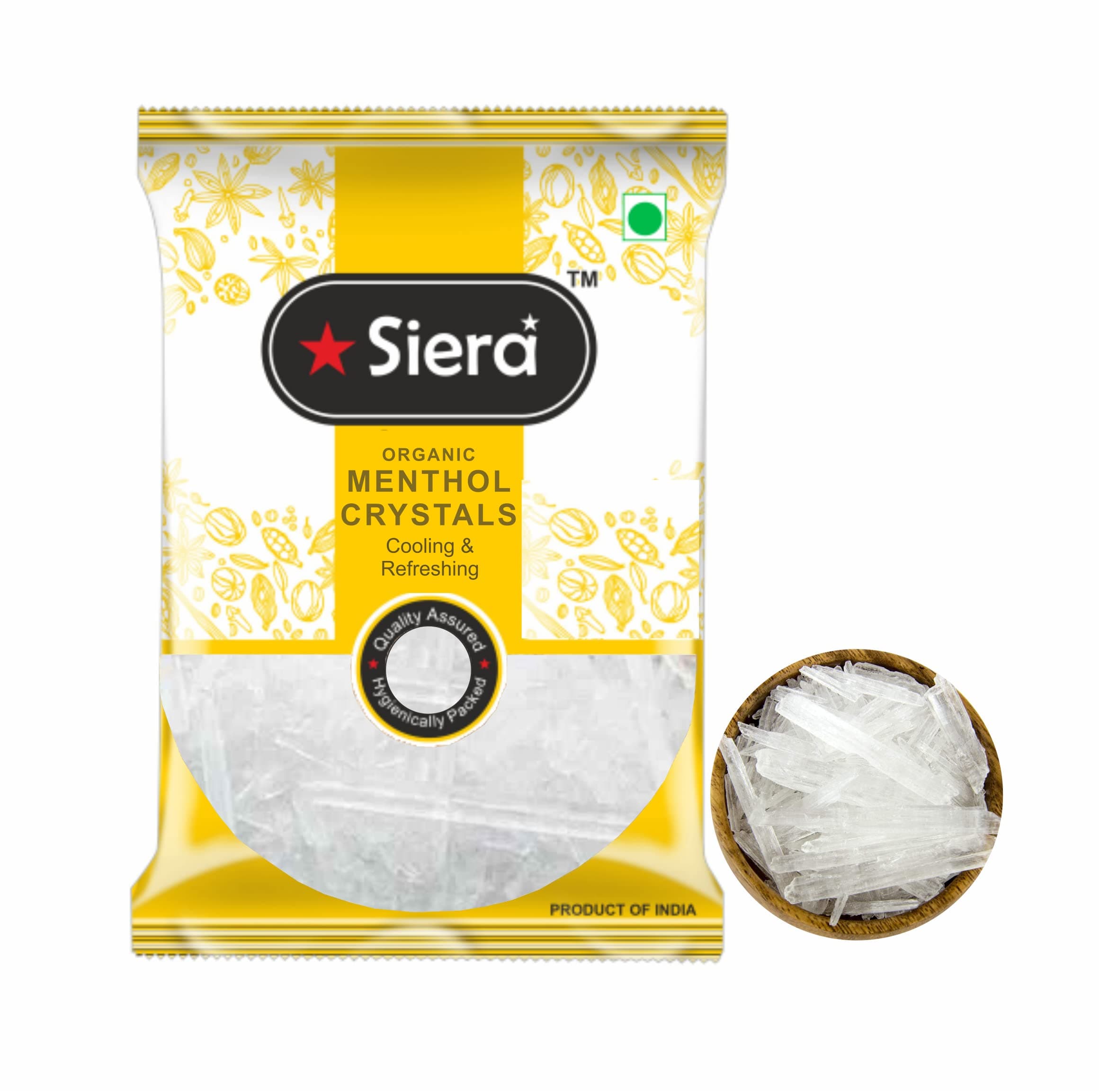 - Siera Menthol Crystals 100g…