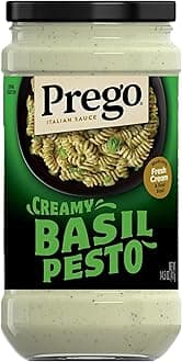 Creamy Basil Pesto Pasta Sauce, 14.5 oz Jar
