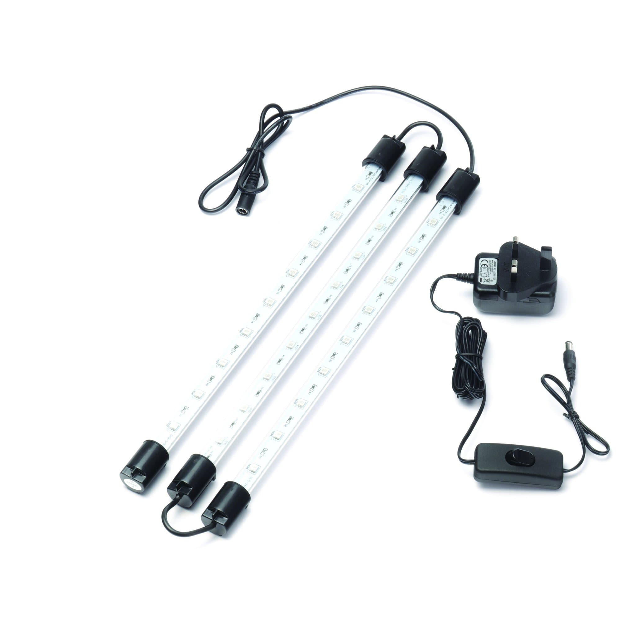 Interpet Triple Blue Moon Daisy Chain LED Lighting System, 36 cm, Pack of 3