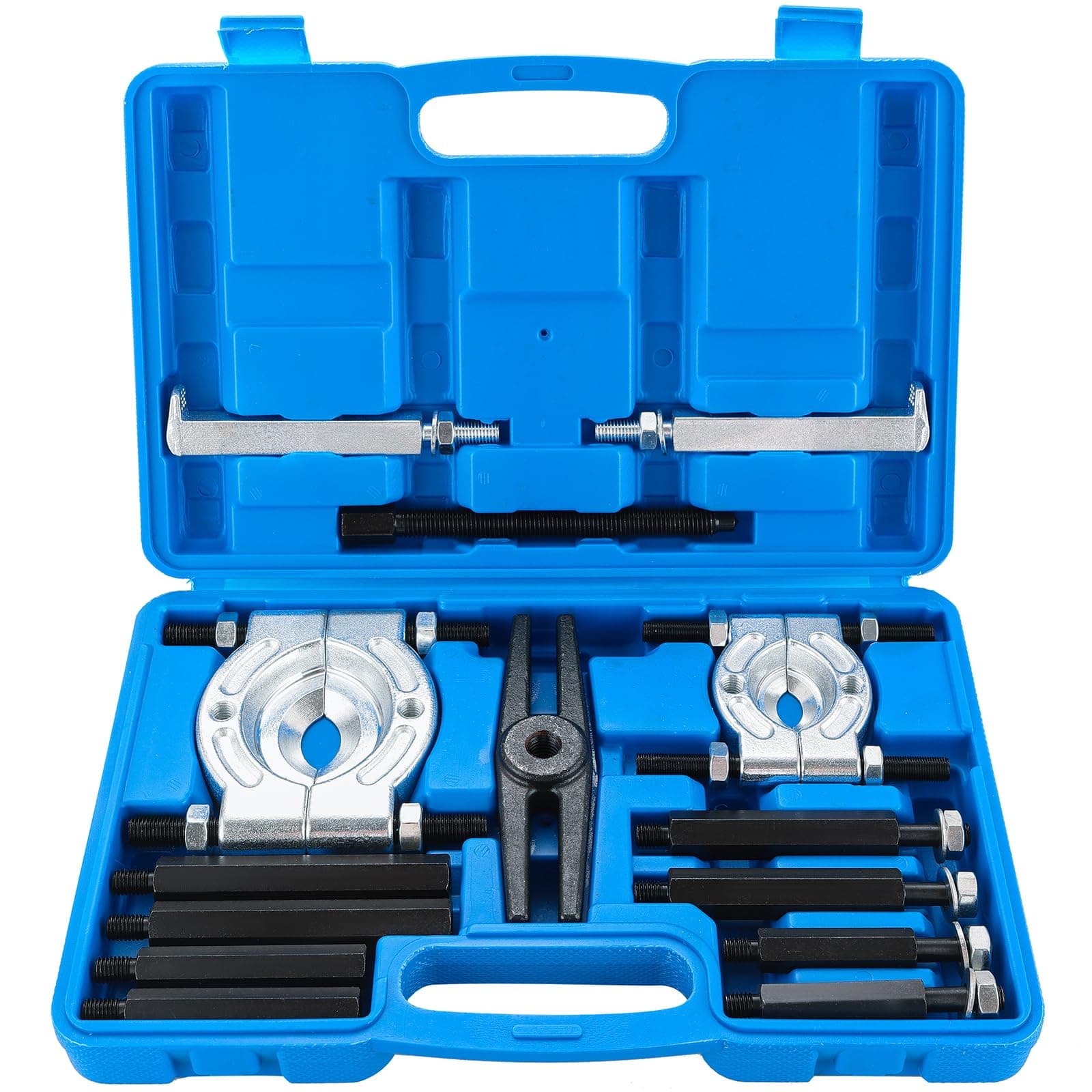 DASBET Ztech 14PCS Bearing Separator Puller Set 2" and 3" Splitters Remove Bearings Kit, Heavy Duty
