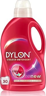 Dylon Colour Detergent (30 Wash Loads), Liquid Laundry Detergent for all Coloured Clothes, Colour Washing Detergent to Revitalise Colours and renewing in every wash with optimal results in 10 washes