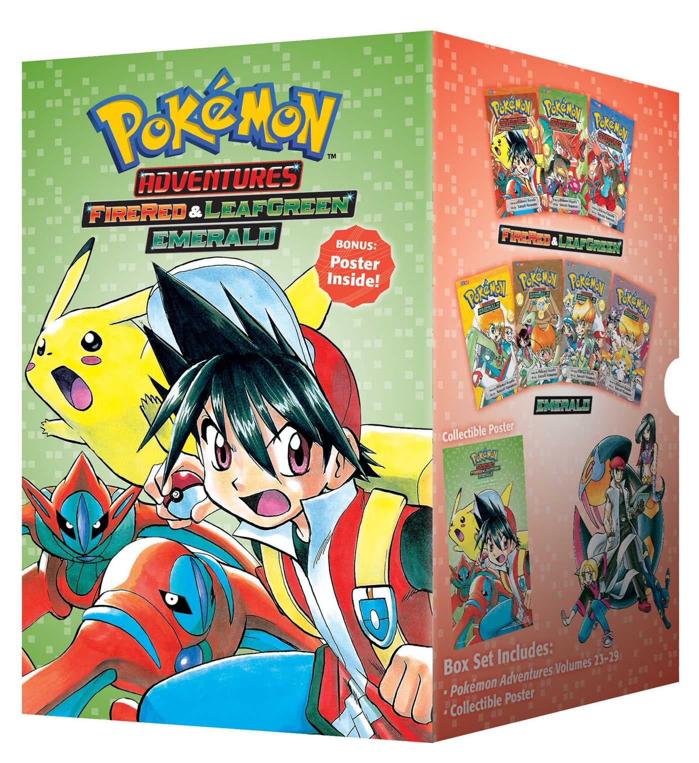 – Pokémon Adventures FireRed & LeafGreen / Emerald Box Set: Includes Vols. 23-29 (Pokémon Manga Box Sets)