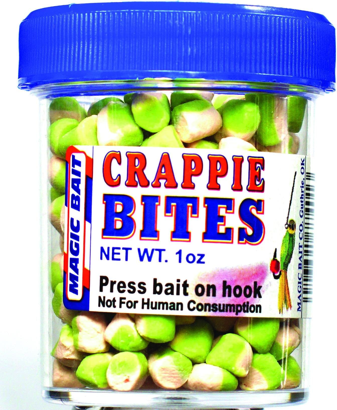 Magic Bait CRP-02 Crappie Bites, White