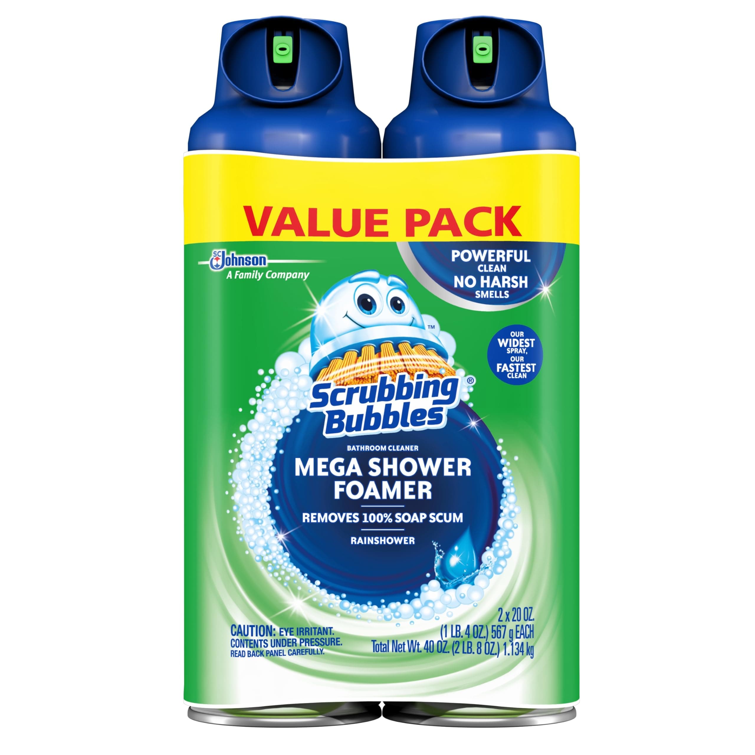 Scrubbing Bubbles Mega Shower Foamer Aerosol