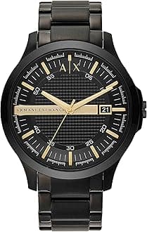 A|X Armani Exchange Men's Watch, Three-Hand Stainless Steel Watch for Men