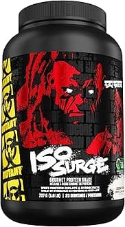 MUTANT ISO Surge | Whey Isolate Protein Powder | 25g Protein, Fast-digesting whey Protein Isolate & whey hydrolysate, Gourmet Flavors | 727 g | Coconut Cream