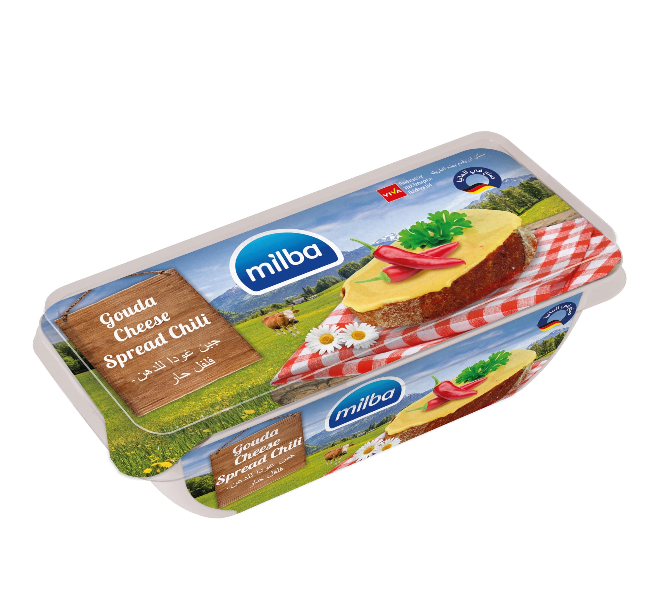 Milba Gouda Cheese Spread Chili 200 g