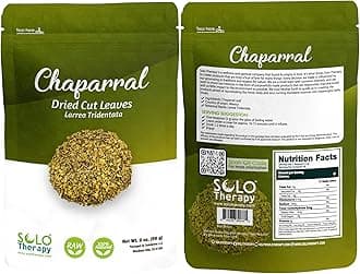 Chaparral Herb Cut and Sifted - 56 grams - Gobernadora Hierba - Creosote Bush - Larrea Tridentata Resealable Bag - 56 grams - Premium Quality (Chaparral Herb)