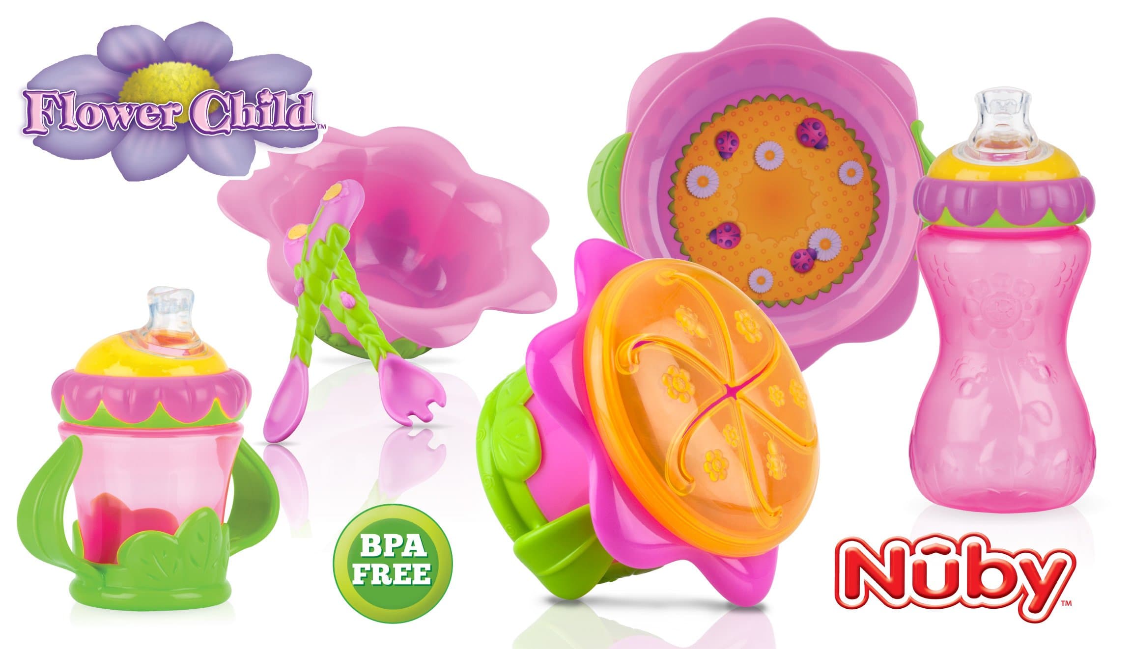 Nuby "Flower" Set
