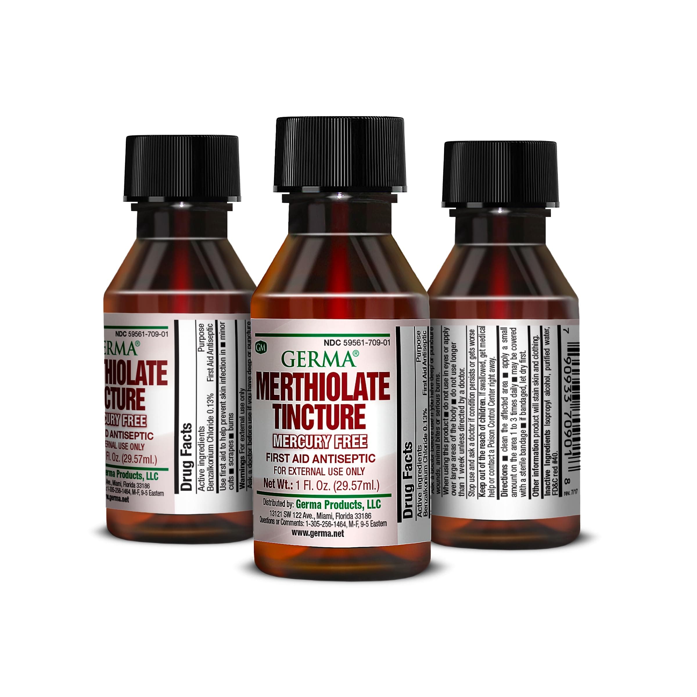 Merthiolate Tincture Antiseptic 1 oz