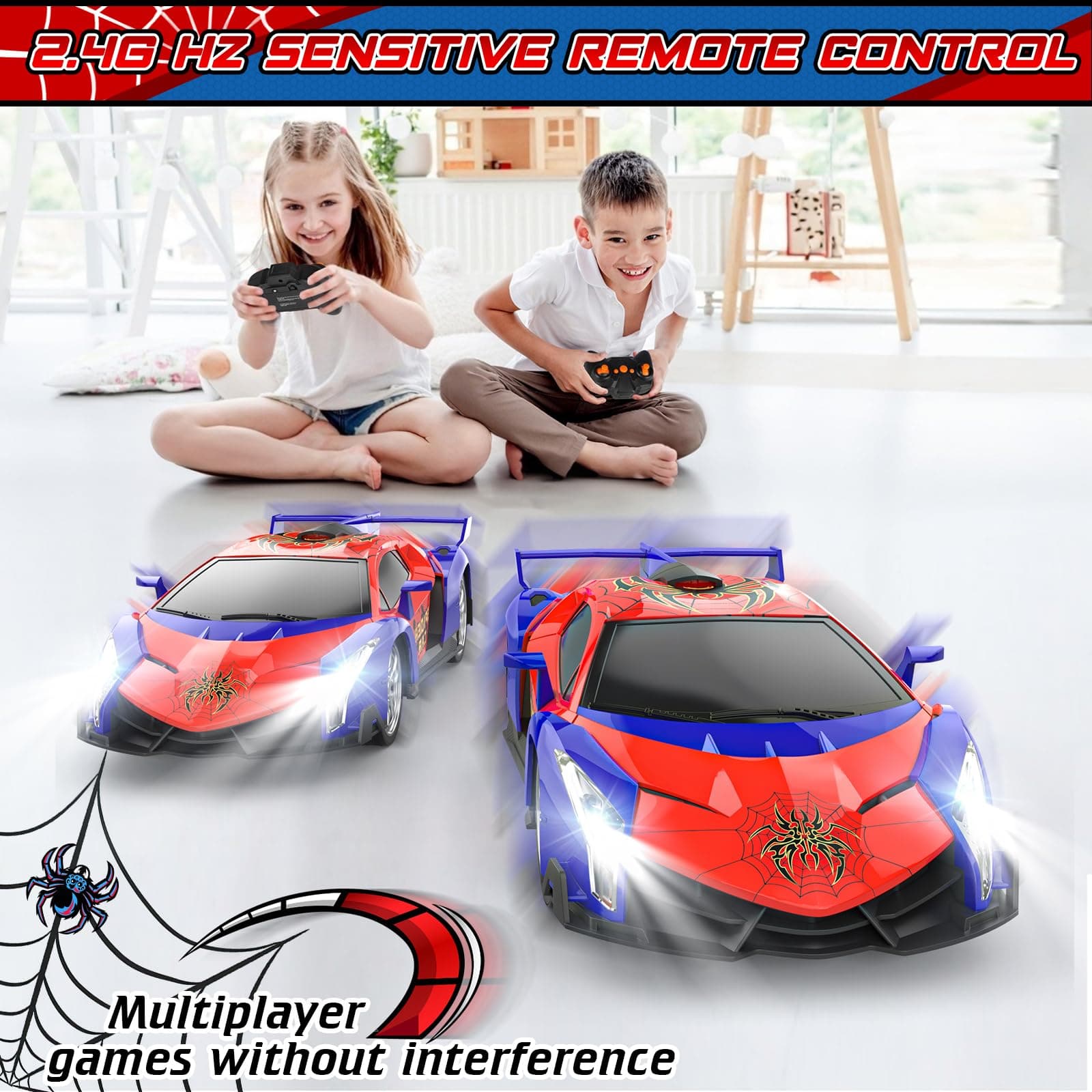 Growsland Remote Control Car for Boys Rechargeable