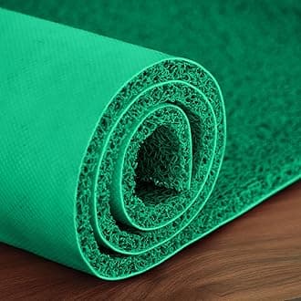 Lifekrafts Cushion Noodle Floor Mat for Entryways| Dirt/Mud Trapper | 2ft x 6ft Green | Heavy Duty Waterproof Indoor/Outdoor Floor Mat for Entry, Entrance, High Traffic Areas, Easy to Clean