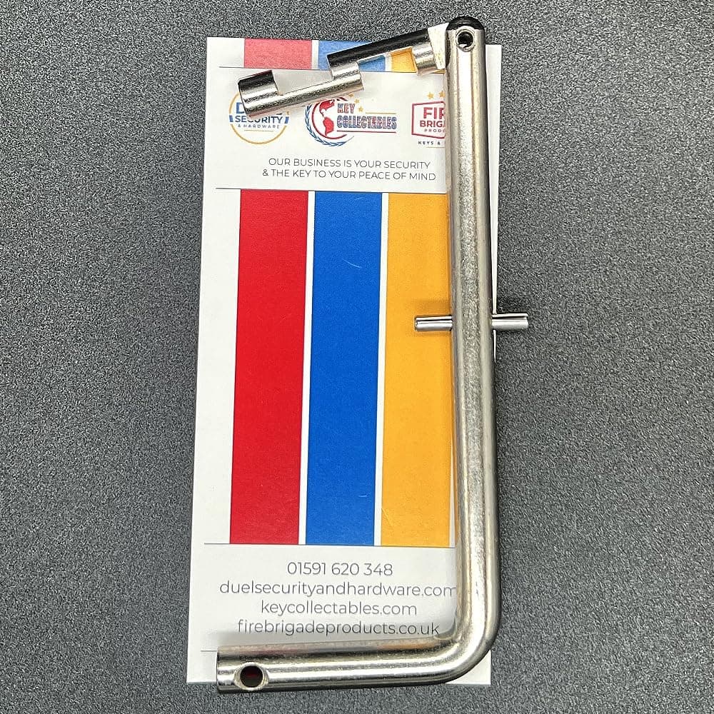 Fire Brigade FB Drop Key Nickel Steel