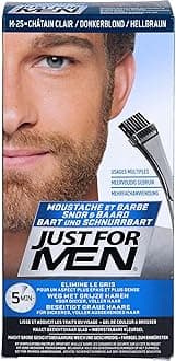 Brush-In Color Gel, Mustache & Beard M-25 Light Brown 1 Each
