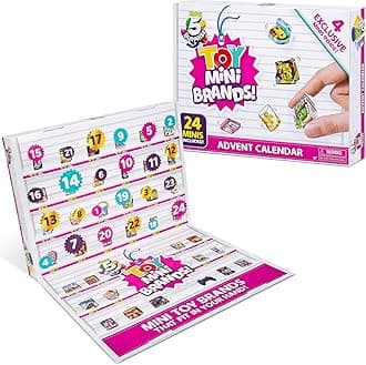 5 SURPRISE Toy Mini Brands Limited Edition Advent Calendar with 6 Exclusive Minis, Toy Mini S2