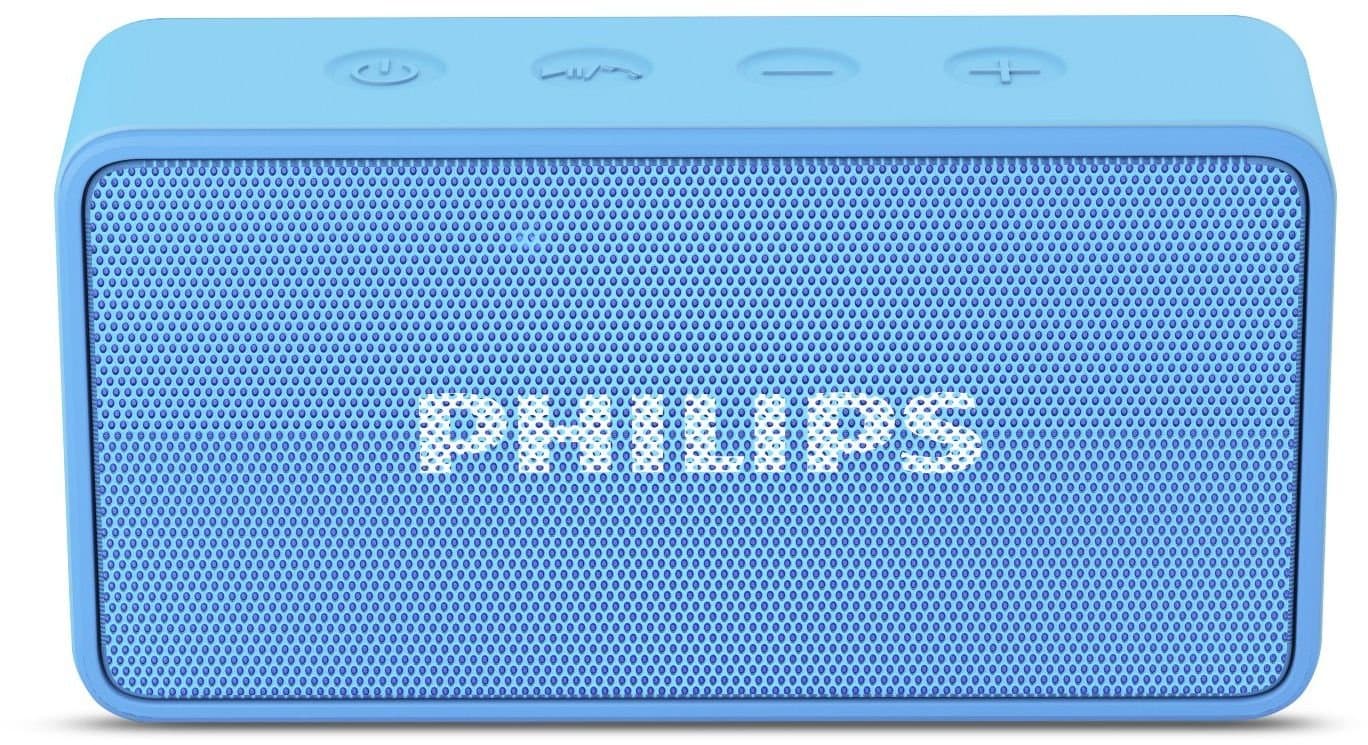 PHILIPS BT64A 3 Watt Wireless Bluetooth Portable Speaker (Sky Blue)