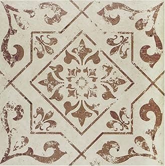 Achim Home Furnishings Villa Toffee - 20 Tiles / 20 Sq.m, Light Brown/Taupe - Self Adhesive Vinyl Floor Tiles