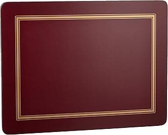PimpernelClassic Burgundy Placemats, Set of 6, 30.5 x 23cm