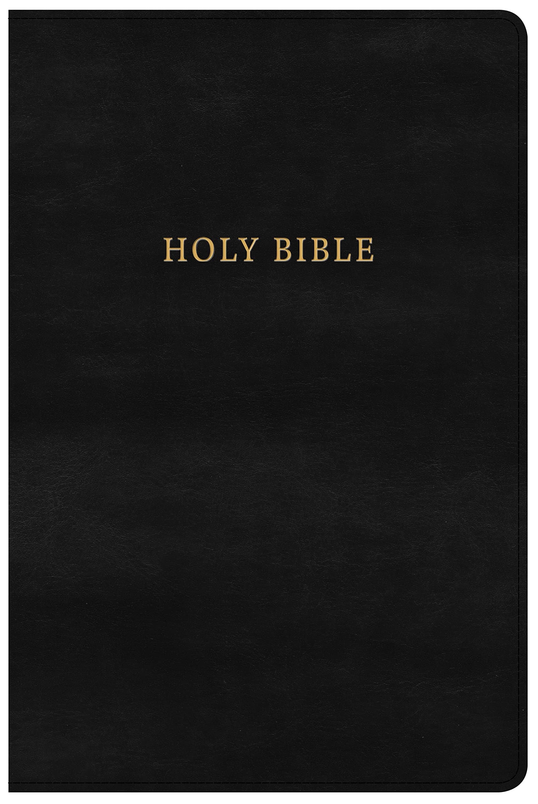 KJV Large Print Personal Size Reference Bible, Classic Black LeatherTouch Imitation Leather – Large Print, 1 Nov. 2017