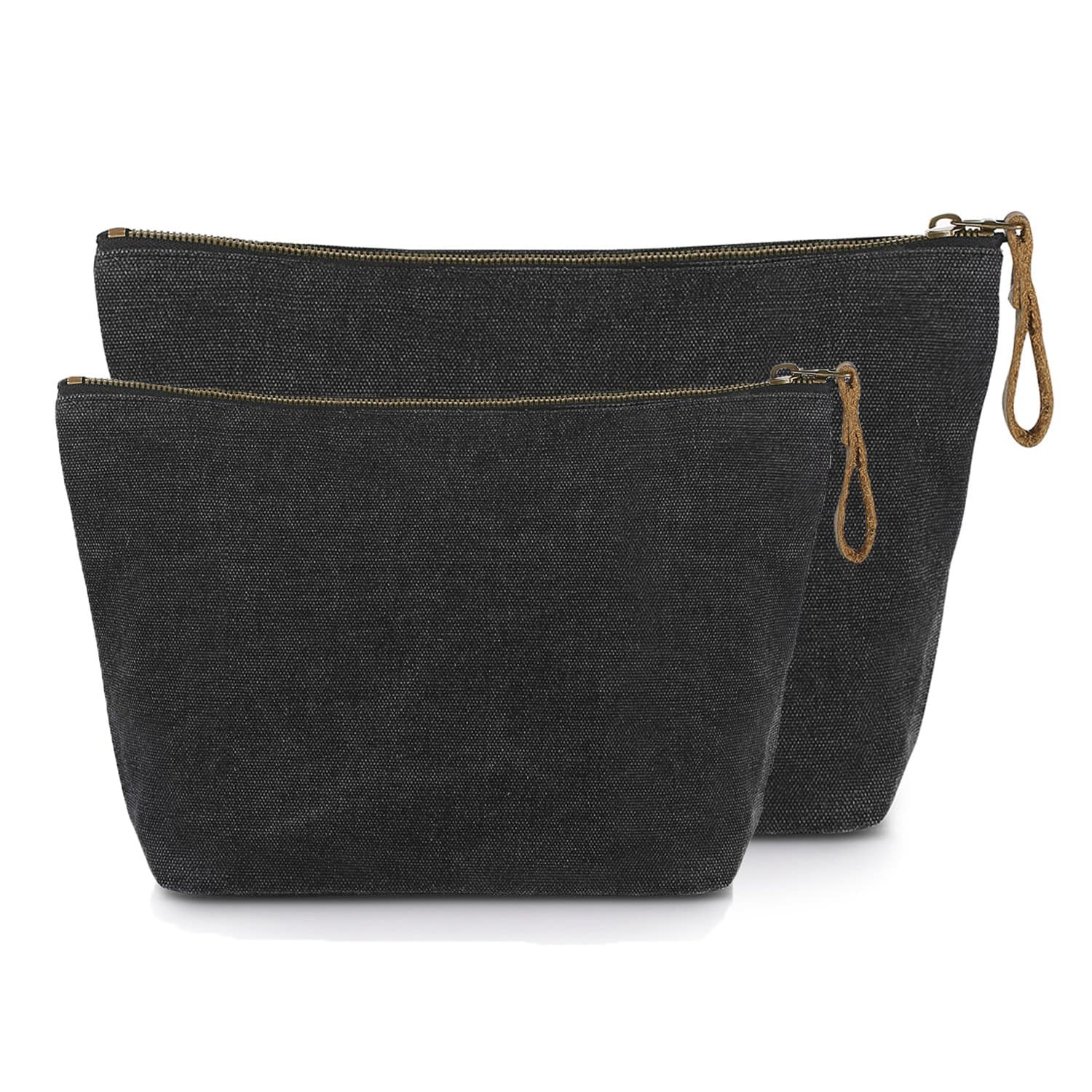 SMR Two Pieces Canvas Cosmetic Bag